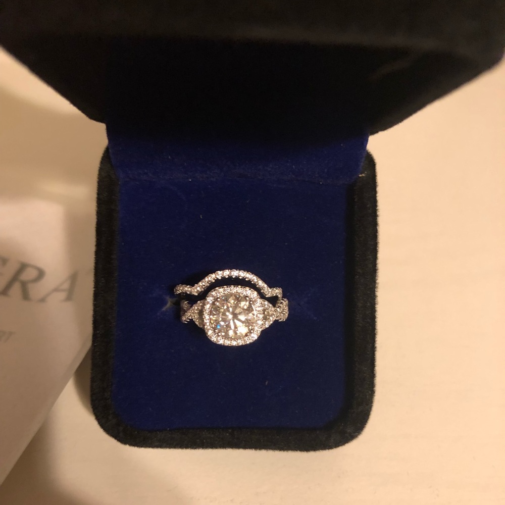 New 1.5ct. Certified Diamond Wedding Set